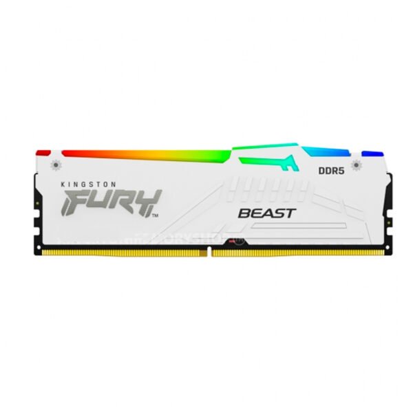 MEMORIA KINGSTON FURY BEAST WHITE RGB