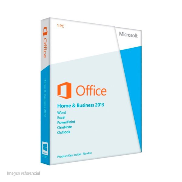 SOFTWARE MICROSOFT OFFICE HOME AND BUSINESS 2013